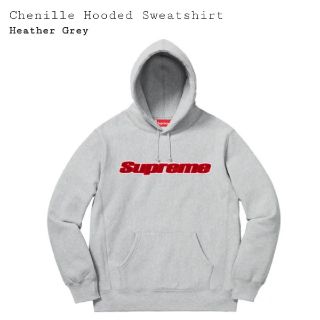 シュプリーム(Supreme)の19ss Supreme Chenille Hoodedsweatshirt L(パーカー)