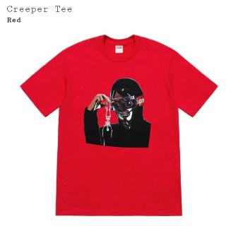 シュプリーム(Supreme)の19ss Supreme Creeper Tee 赤S (Tシャツ/カットソー(半袖/袖なし))