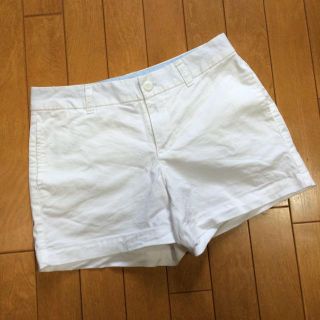 ギャップ(GAP)のGAP ホワイトショーパン(ショートパンツ)