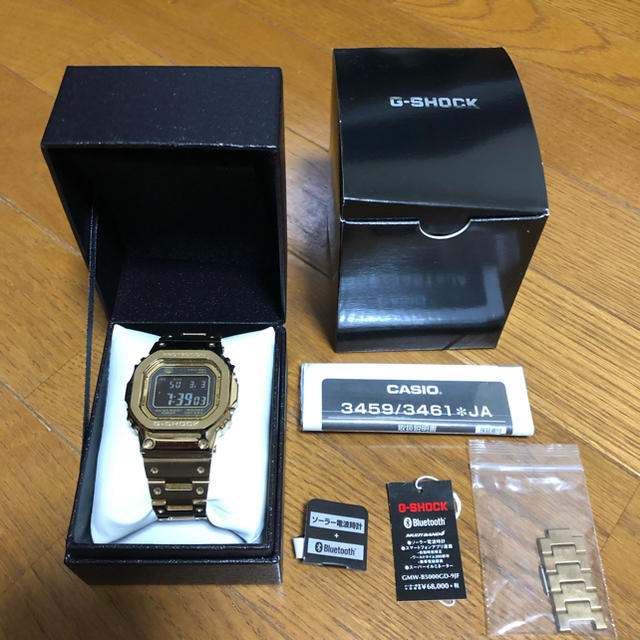 日本人気超絶の G-SHOCK - G-SHOCK CASIO 35周年記念 GMW-B5000GD-9JF 腕時計(デジタル) 日本人気超絶の G-SHOCK - G-SHOCK CASIO 35周年記念 GMW-B5000GD-9JF 腕時計(デジタル)