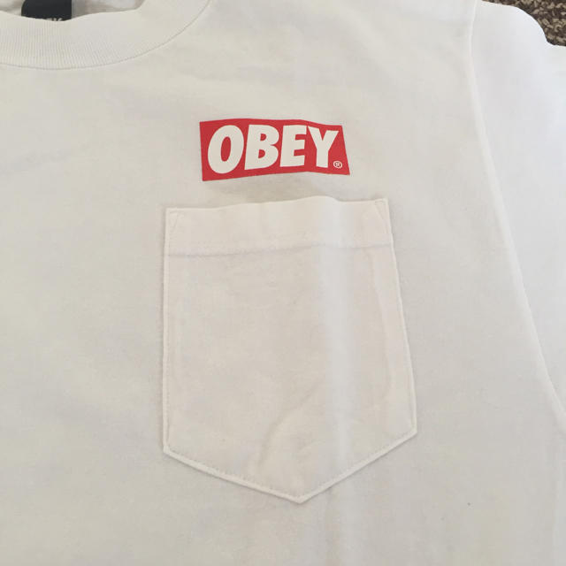 OBEY(オベイ)のOBEYポケットTシャツ メンズのトップス(Tシャツ/カットソー(半袖/袖なし))の商品写真