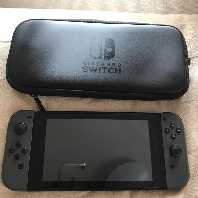 任天堂switch 本体 ケース  グレー