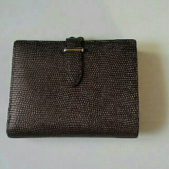 GANZO(ガンゾ)のepoi　エポイ　二つ折り財布　ダークブラウン レディースのファッション小物(財布)の商品写真