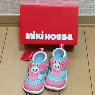 ミキハウス(mikihouse)の新品 タグ付き ミキハウス サンダル 12.5(サンダル)