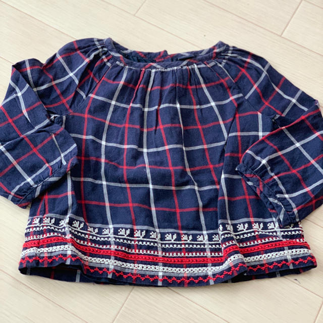 babyGAP(ベビーギャップ)のキッズ キッズ/ベビー/マタニティのキッズ服女の子用(90cm~)(ブラウス)の商品写真