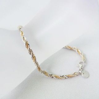 ティファニー(Tiffany & Co.)のTIFFANY/ティファニー 925/14K ブレスレット[f393-11］(ブレスレット/バングル)