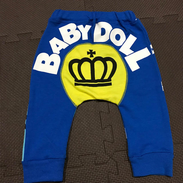 BABYDOLL(ベビードール)の新品 タグ付き ベビードール BABY DOLL モンキーパンツ  80cm  キッズ/ベビー/マタニティのベビー服(~85cm)(パンツ)の商品写真