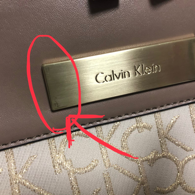 Calvin Klein(カルバンクライン)の【未使用】Calvin Klein ミニバック ◆みきたろ5676様専用です◆ レディースのバッグ(ハンドバッグ)の商品写真