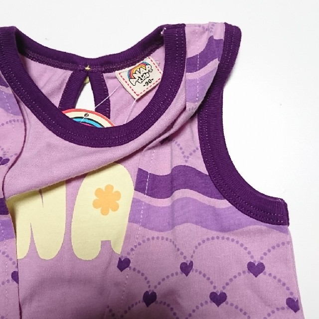 ANAP Kids(アナップキッズ)の重ね着風トップス キッズ/ベビー/マタニティのキッズ服女の子用(90cm~)(Tシャツ/カットソー)の商品写真