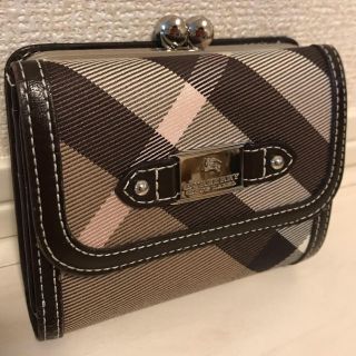 バーバリーブルーレーベル(BURBERRY BLUE LABEL)のバーバリーブルーレーベル 二つ折り(財布)