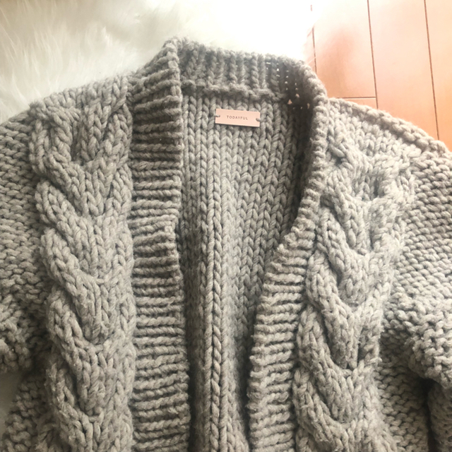 専用☆cable Hand knit カーディガン/ 38 2