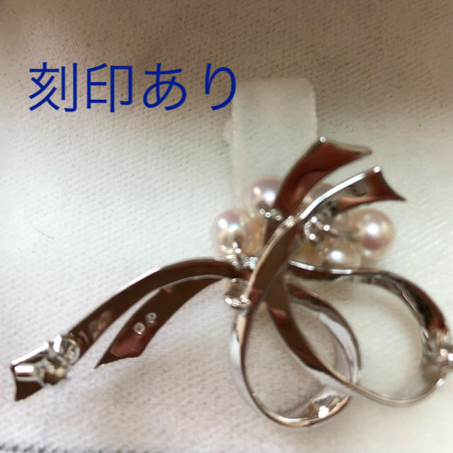 TASAKI(タサキ)のTASAKI アコヤ真珠ブローチ  美品！ レディースのアクセサリー(ブローチ/コサージュ)の商品写真