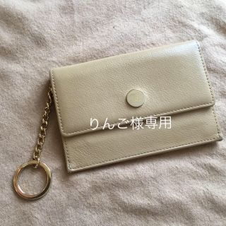 シャネル(CHANEL)のCHANEL キーリング付きカードケース(名刺入れ/定期入れ)