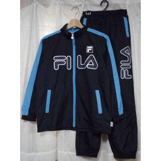 フィラ(FILA)の【8601】FILA(フィラ)女児・風除けナイロンスーツ♪150cm紺(パジャマ)