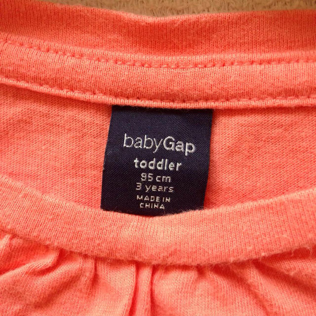 babyGAP(ベビーギャップ)の♡gap♡チュールワンピ キッズ/ベビー/マタニティのキッズ服女の子用(90cm~)(その他)の商品写真