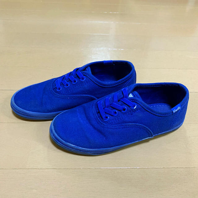 Keds(ケッズ)のkeds スニーカー ブルー 18.5 キッズ/ベビー/マタニティのキッズ靴/シューズ(15cm~)(スニーカー)の商品写真