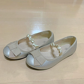 新品 フォーマルシューズ 19 バレエシューズ 靴 キッズ 入学式(フォーマルシューズ)