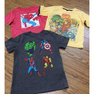 マーベル(MARVEL)のMARVEL 半袖Tシャツ3枚 (Tシャツ/カットソー)