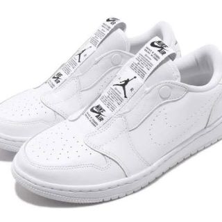 ナイキ(NIKE)のWMNS AIR JORDAN 1 RETRO LOW SLIP ウィメンズ 白(スニーカー)