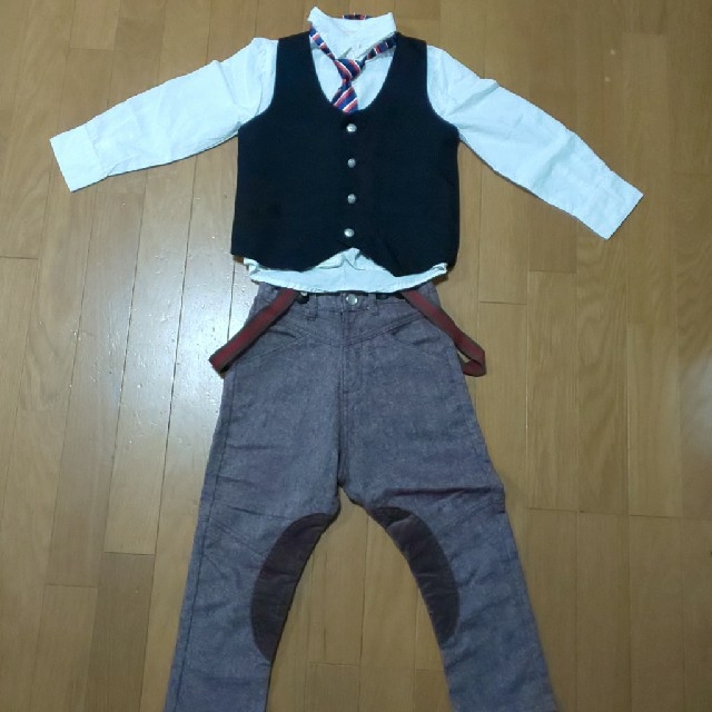 Skip Land(スキップランド)のベストスーツセット  120cm キッズ/ベビー/マタニティのキッズ服女の子用(90cm~)(ドレス/フォーマル)の商品写真