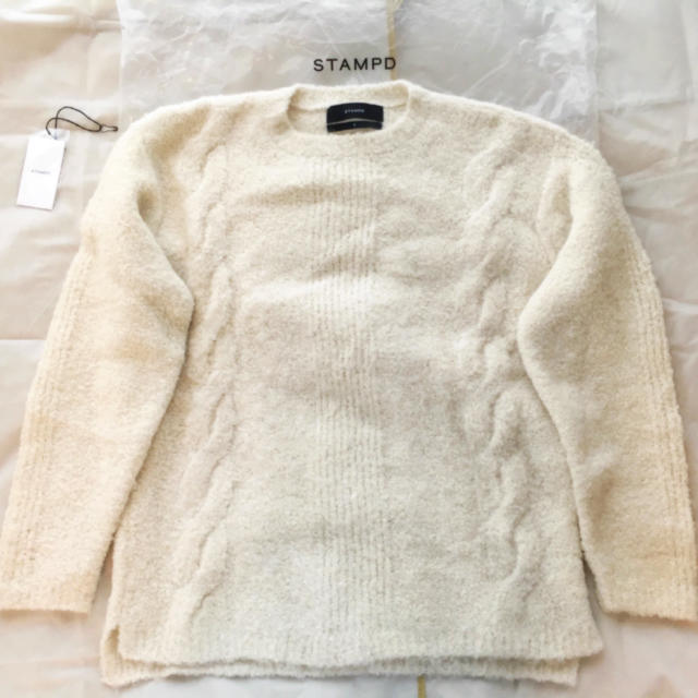 STAMPD ALPACA SWEATER【USED】