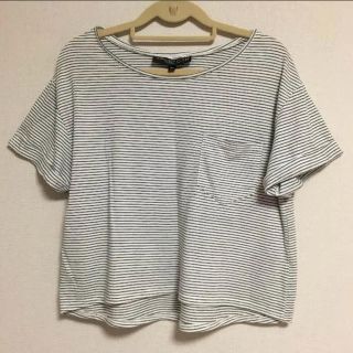 トップショップ(TOPSHOP)のTOP SHOP ボーダー Tシャツ(Tシャツ(半袖/袖なし))