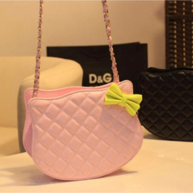 ハローキティ(ハローキティ)の新品 キティー風フェイス型ショルダーバッグ ピンク レディースのバッグ(ショルダーバッグ)の商品写真