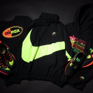 ナイキ(NIKE)のNIKE AS CITY NEON NSW HBR JKT WVN S (ナイロンジャケット)