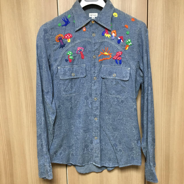 Paul Smith   ポールスミス 長袖シャツ Ｓ キノコ 刺繍の通販 by 翔琉