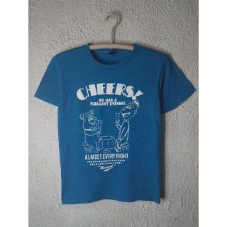 グラニフ(Design Tshirts Store graniph)の3285 グラニフ　デザイン　半袖　cheers　ユニーク　キャラ 　プリント(Tシャツ(半袖/袖なし))