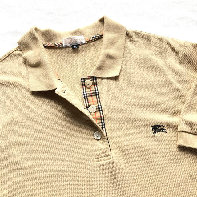 BURBERRY - 90s Burberrys バーバリーズ ベージュ ポロシャツ ノバ