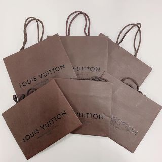 ルイヴィトン(LOUIS VUITTON)のLOUIS VUITTONショッピング袋 6個セット(ショップ袋)