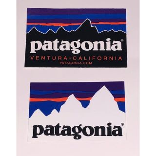 パタゴニア(patagonia)のパタゴニア  ロゴステッカー2枚セット(登山用品)