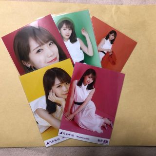 乃木坂46 生写真 7th anniversary 秋元真夏(アイドルグッズ)