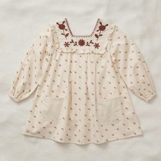 apolina kids 2019ss 新品 タグ付 ワンピース 3-5y(M)(ワンピース)