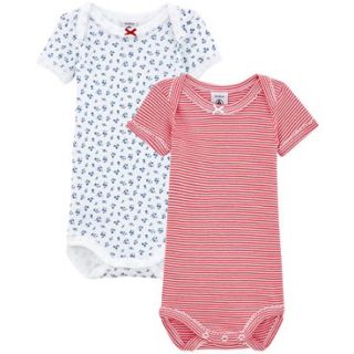 プチバトー(PETIT BATEAU)の24m◎半袖ボディ2枚組(肌着/下着)