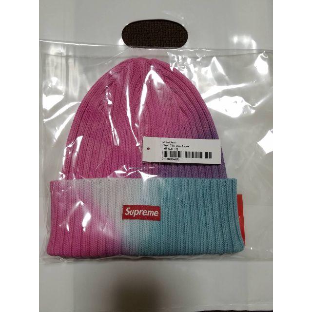 Supreme Overdyed Beanie Pink Tie Dye