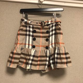 バーバリー(BURBERRY)のバーバリーチェックスカート(ミニスカート)