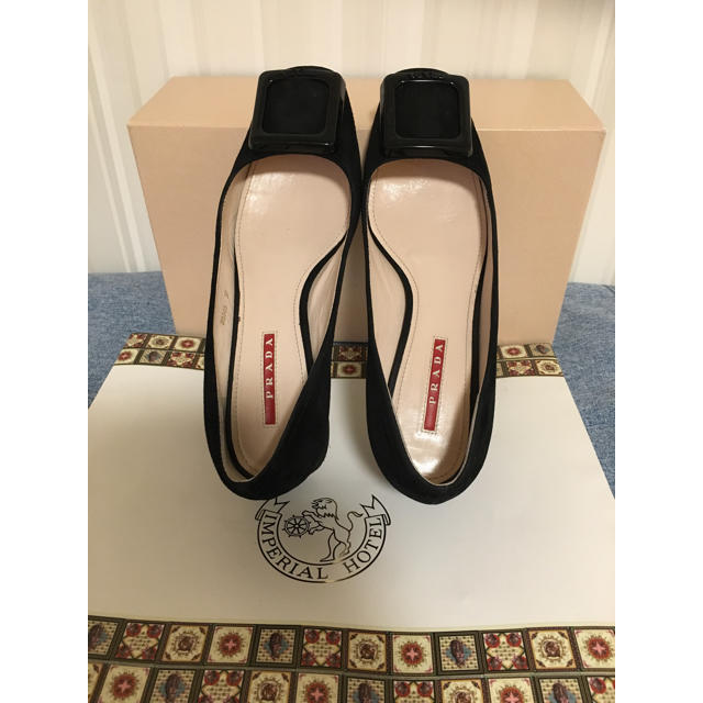 PRADA(プラダ)のPRADA（プラダ）のスエードパンプス♡37 レディースの靴/シューズ(ハイヒール/パンプス)の商品写真