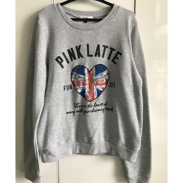 PINK-latte(ピンクラテ)のピンクラテ 160 トレーナー キッズ/ベビー/マタニティのキッズ服女の子用(90cm~)(ニット)の商品写真