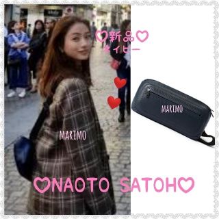 新品】💟石原さとみさん愛用💟NAOTO SATOH＊スクエアボディバッグの ...