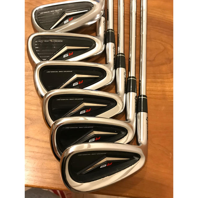 テーラーメイド R9 アイアン 6本セット TaylorMade レフティ