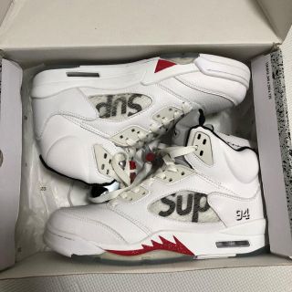 シュプリーム(Supreme)のSupreme x NIKE AIR Jordan 5 size 27.5cm(スニーカー)