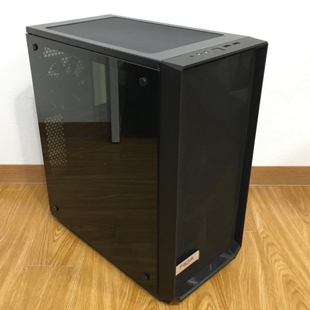 120mm×1付属ファン前面【美品】Fractal Design ミドルタワーPCケース MESHIFY C