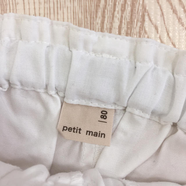 petit main(プティマイン)の専用です！プティマイン ショートパンツ 80 キッズ/ベビー/マタニティのベビー服(~85cm)(パンツ)の商品写真