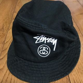 ステューシー(STUSSY)のSTUSSY バケットハット BLACK ブラック  帽子(ハット)