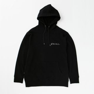 サカイ(sacai)のsacai Dr.wooコラボ パーカー 黒 M(パーカー)