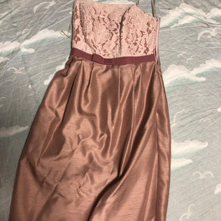 エメ(AIMER)のピンクのドレス(ミディアムドレス)