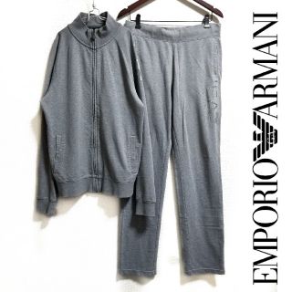 エンポリオアルマーニ(Emporio Armani)のEMPORIO ARMANI スウェット セットアップ  グレー
(スウェット)