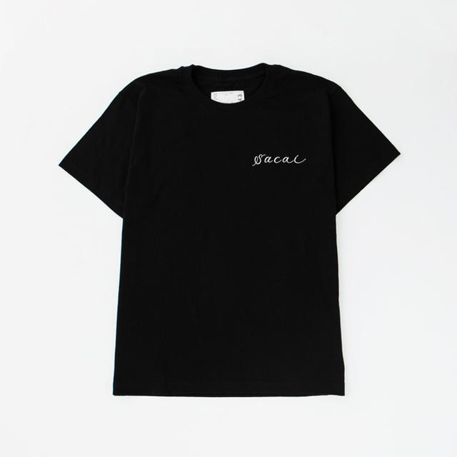 sacai(サカイ)のsacai  Dr.wooコラボ  Tシャツ サイズ3 黒 メンズのトップス(Tシャツ/カットソー(半袖/袖なし))の商品写真